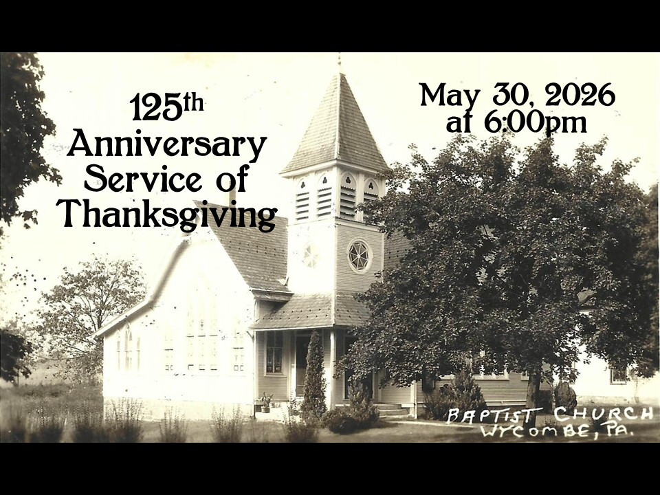 125th Anniversary Service of Thanksgiving