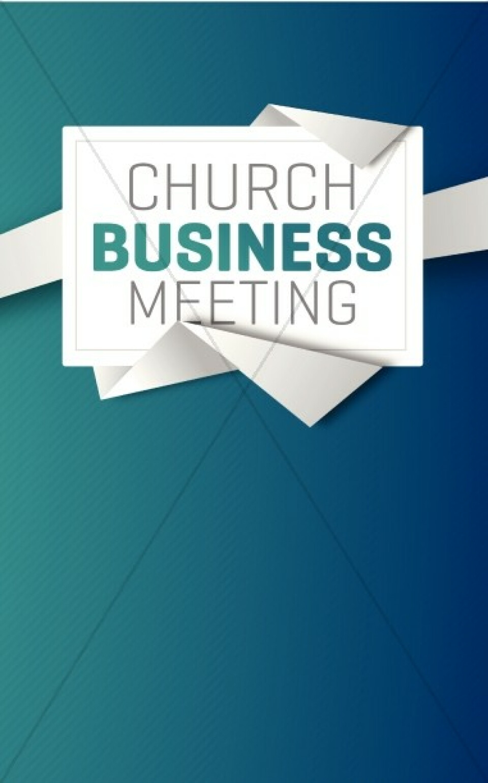 Sunday October 27, 2019 ~Next Congregational Business Meeting 
