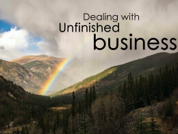 "Dealing with Unfinished Business" (Contemporary)