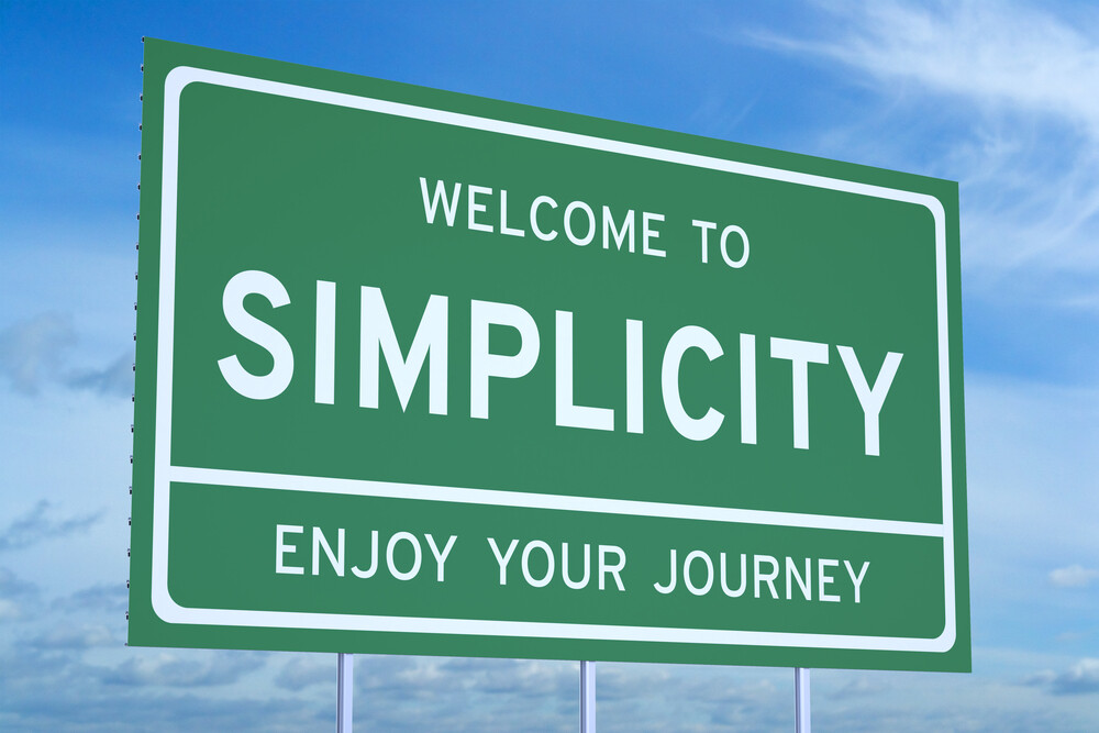 welcome-to-simplicity-enjoy-the-journey-sign