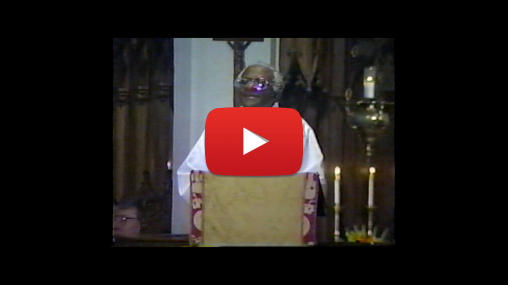 Bishop Tutu at All Saints’ Cathedral, May 14, 1995