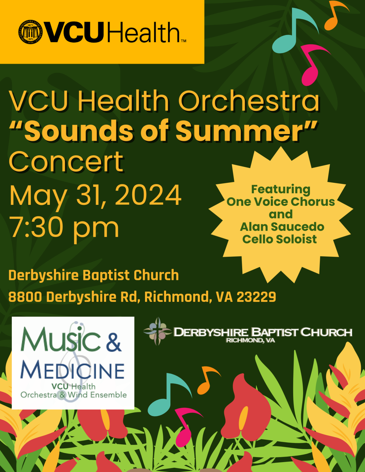 VCU Health Orchestra - Sounds of Summer Concert!