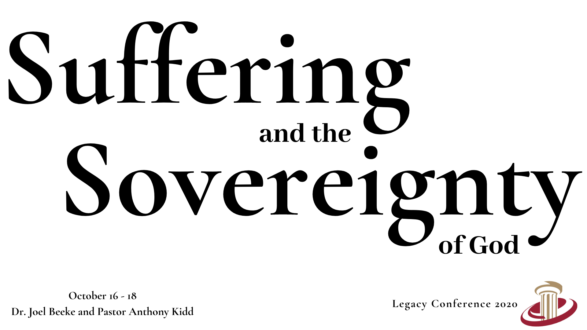 The Sovereignty of God over Suffering