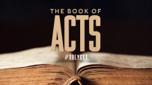 The Book of Acts - 4:13-22 - #ObeyGod