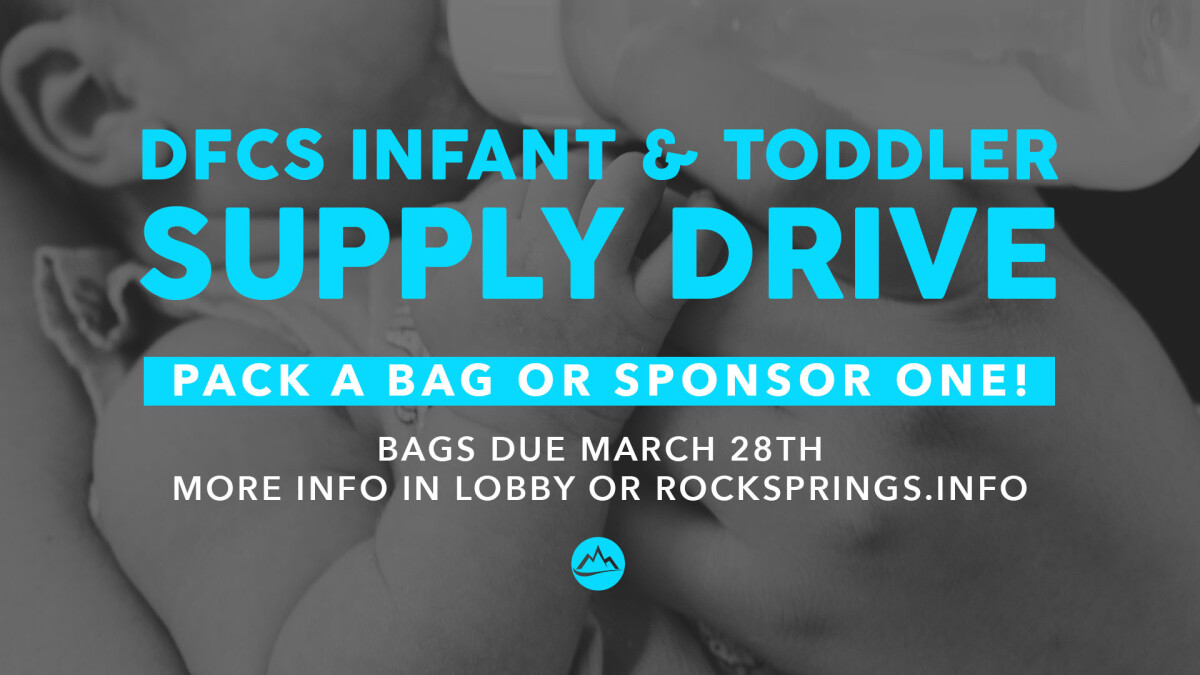 Macon Campus Infant Supply Drive