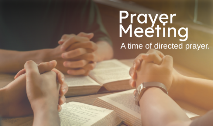 Prayer Meeting - Sundays 11:30 AM
