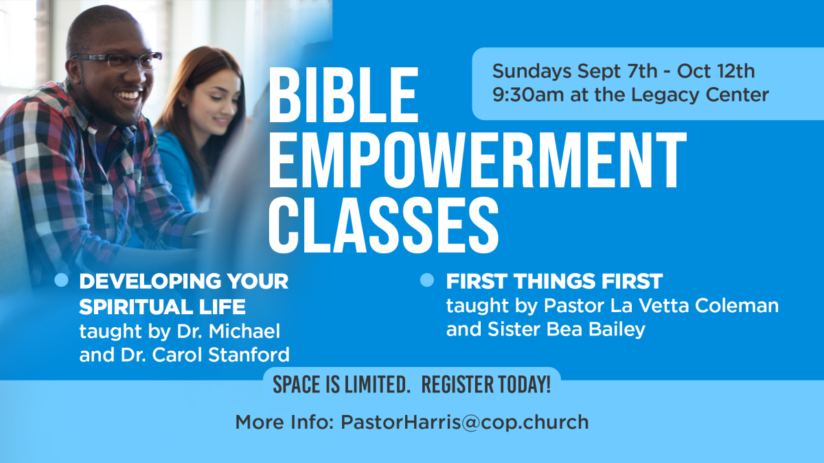 Bible Empowerment Classes Fall Session