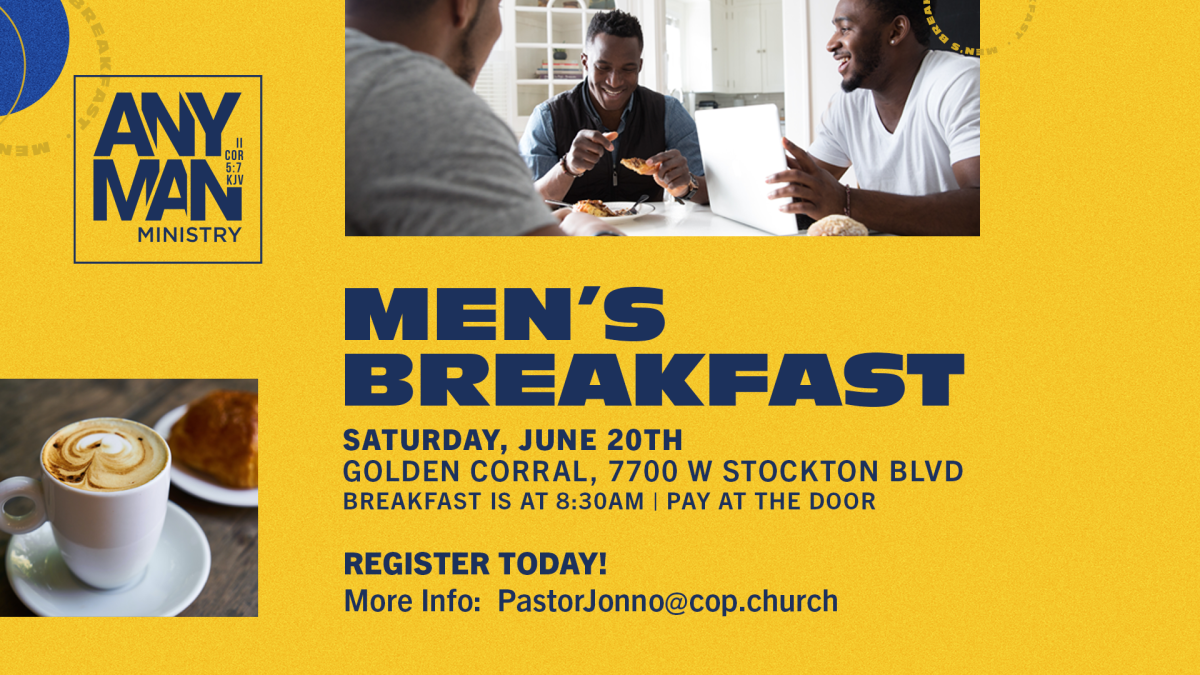 Any Man Ministry Men's Breakfast
