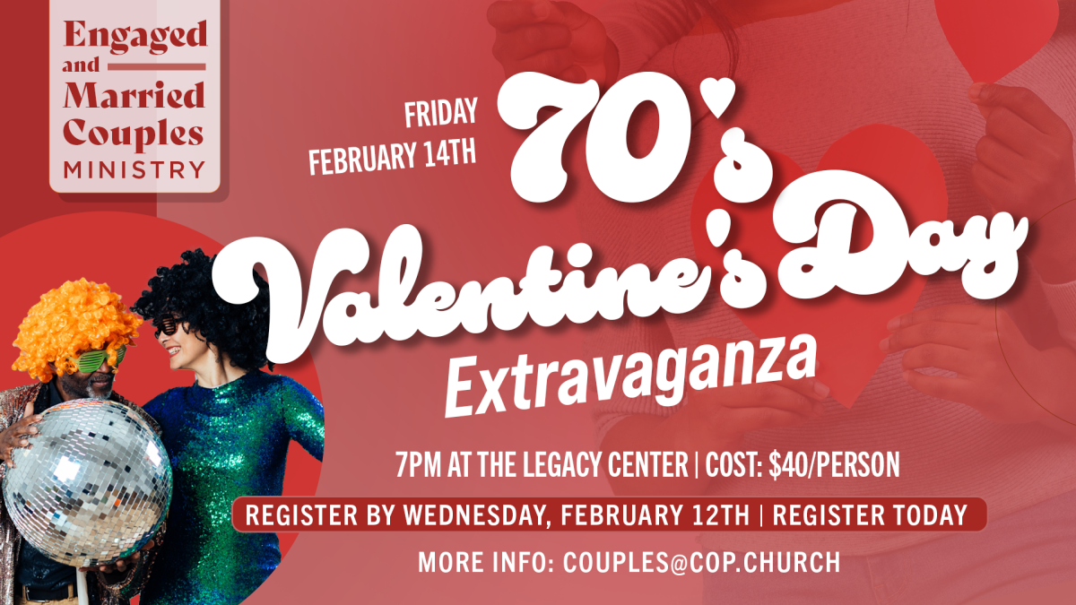 Engaged and Married Couples 70's Valentine's Day Extravaganza