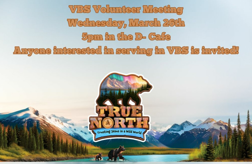 VBS Volunteer Meeting