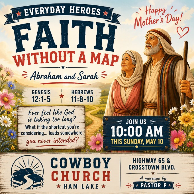 Message May 10th: Faith Without a Map