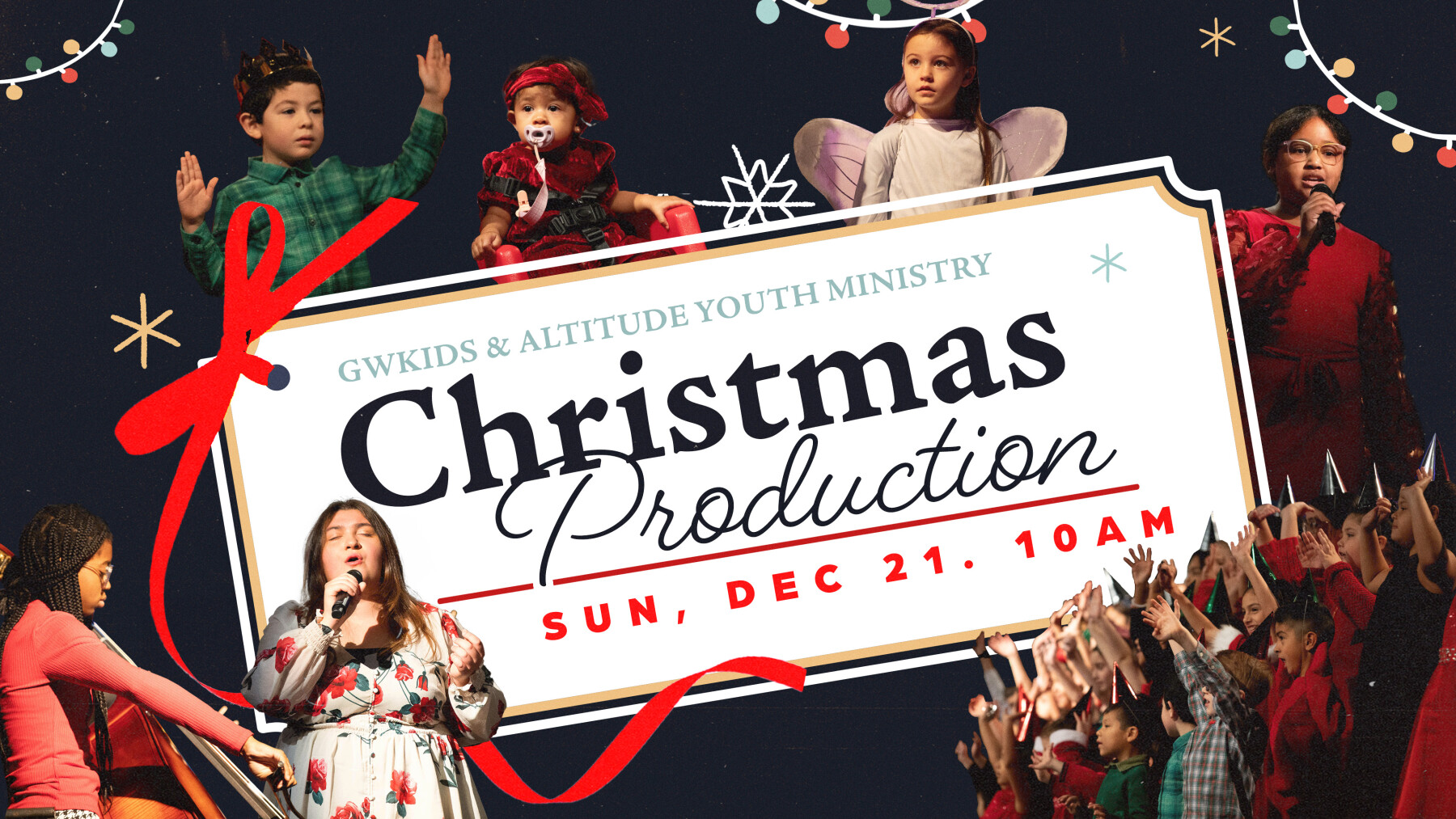 GWKids and Altitude Youth Ministry Christmas Production 2025