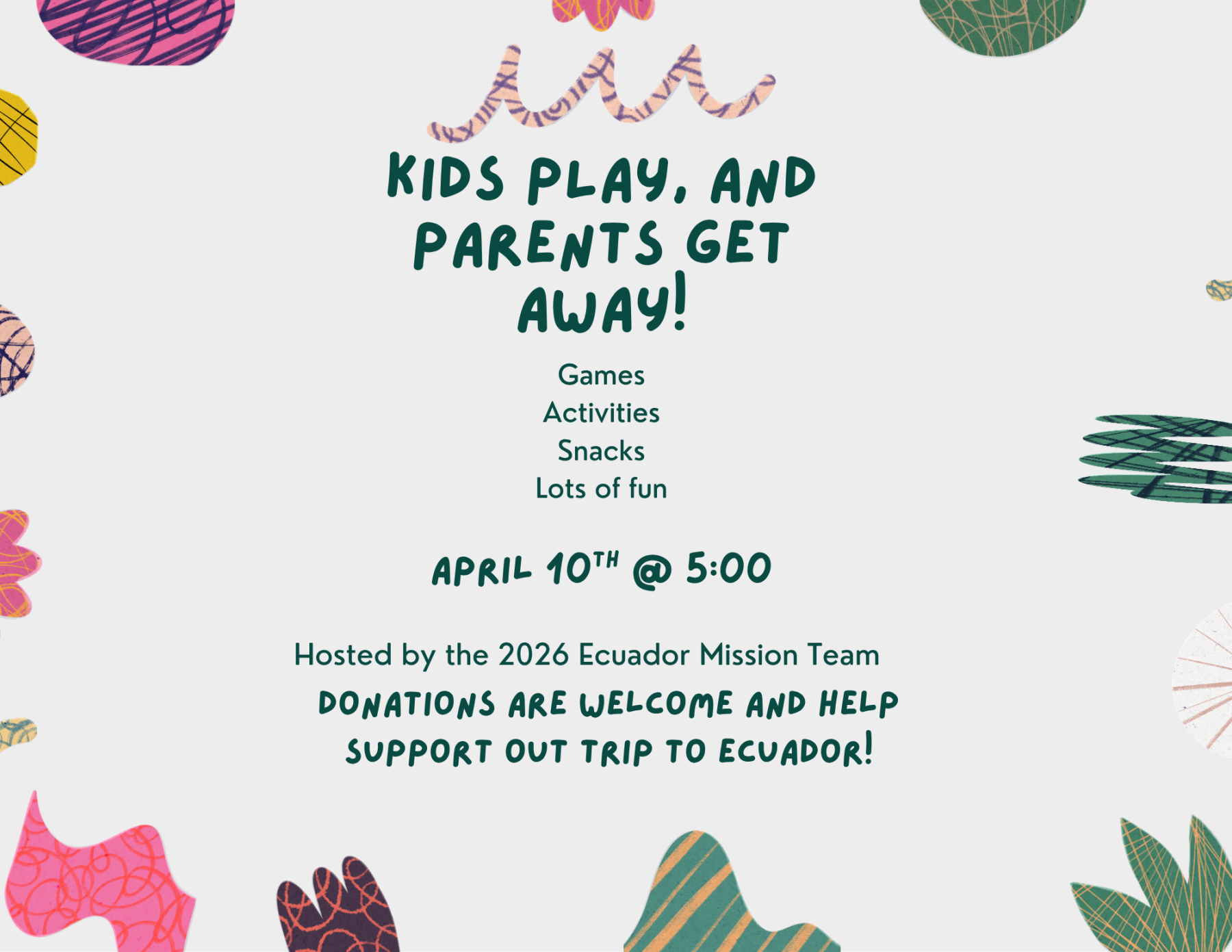 TYM Ecuador Fundraiser