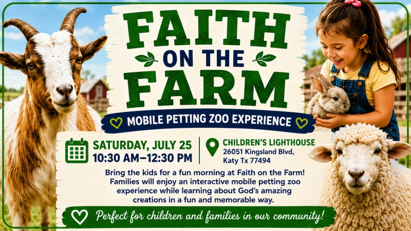 Faith on the Farm: Mobile Petting Zoo
