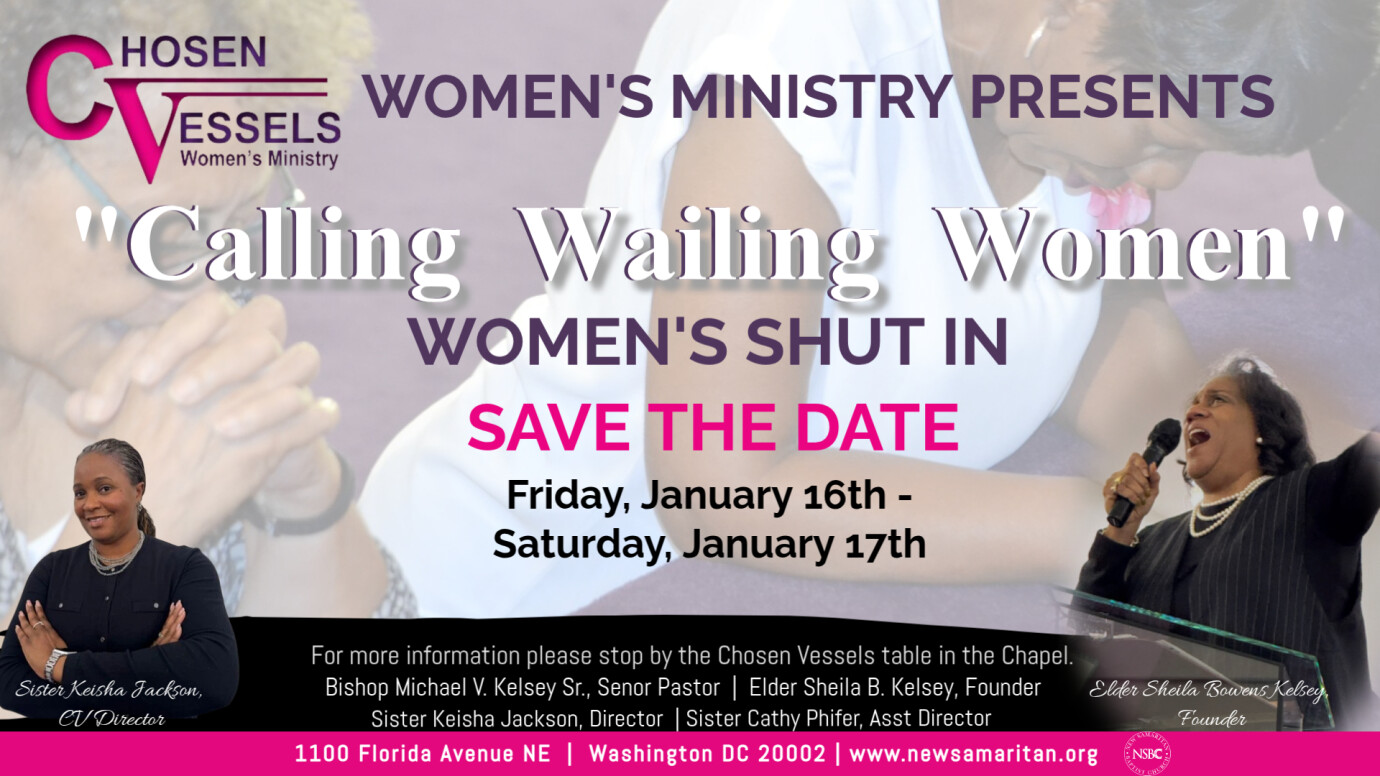 Chosen Vessels Women's Ministry - Women's Shut in "Calling the Wailing Women"