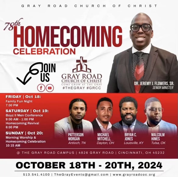 Gray Road COC 78th Homecoming Celebration