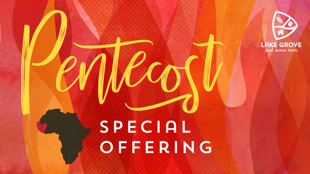 Pentecost Special Offering