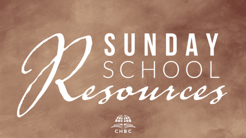 Sunday School Resources for April 25, 2021