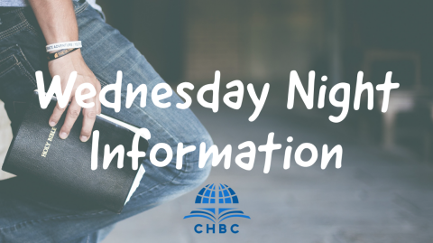 Wednesday Night Information for May 20, 2020