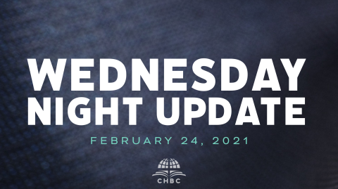 Wednesday Night Update - February 24, 2021