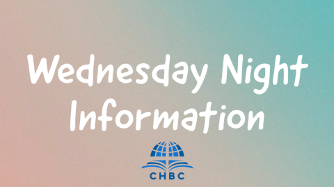 Wednesday Night Information for May 27, 2020