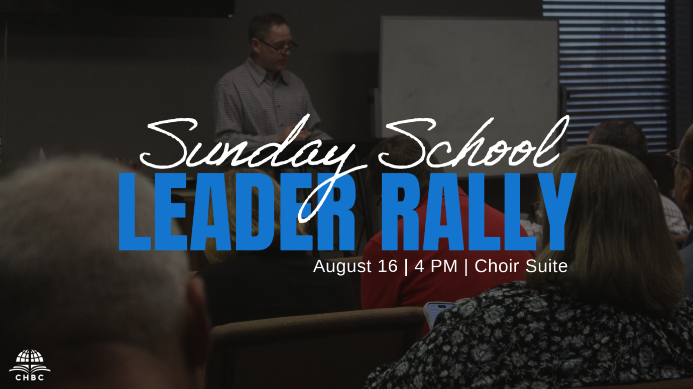 Sunday School Leader Rally