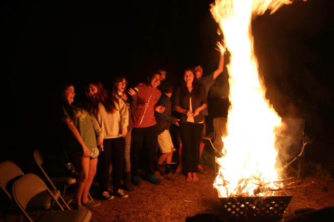 Compline and the Annual 2nd Lighting of the Warren Family Christmas Tree