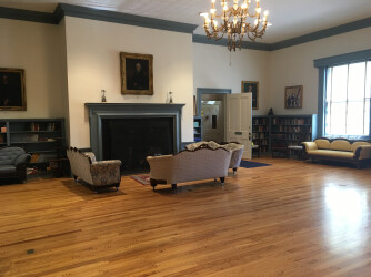 The Bancroft Room with couches