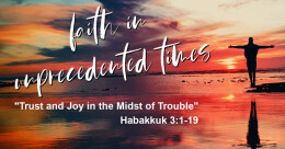 "Trust and Joy in the Midst of Trouble" (trad.)
