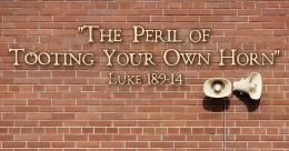 The Peril of Tooting Your Own Horn (trad.)