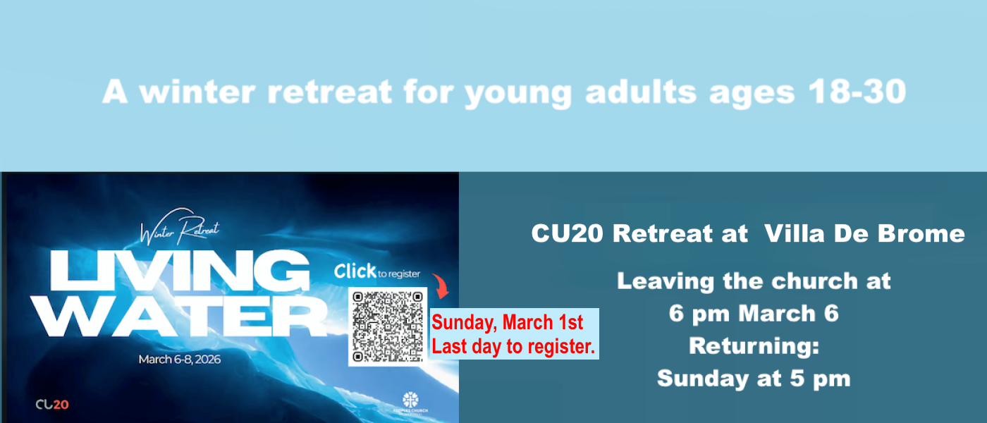 CU20 Winter Retreat