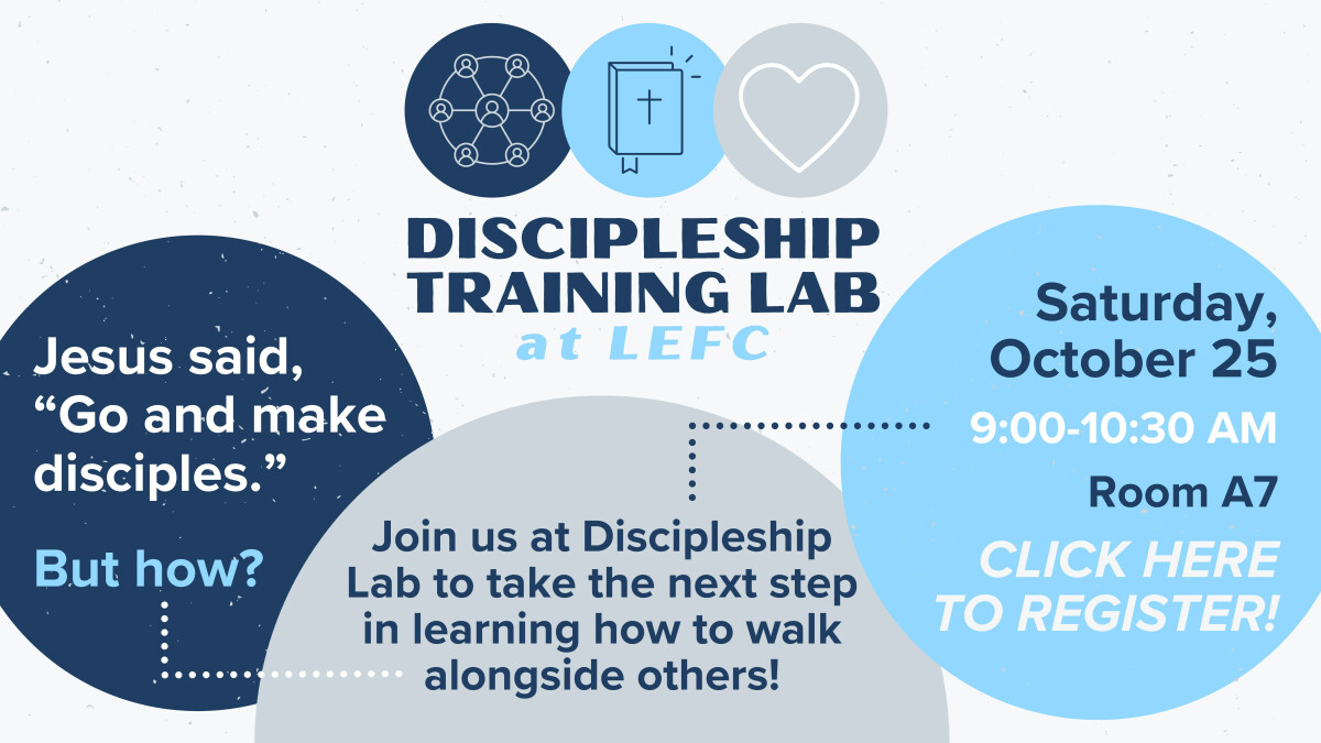 Discipleship Training Lab Oct. 2025