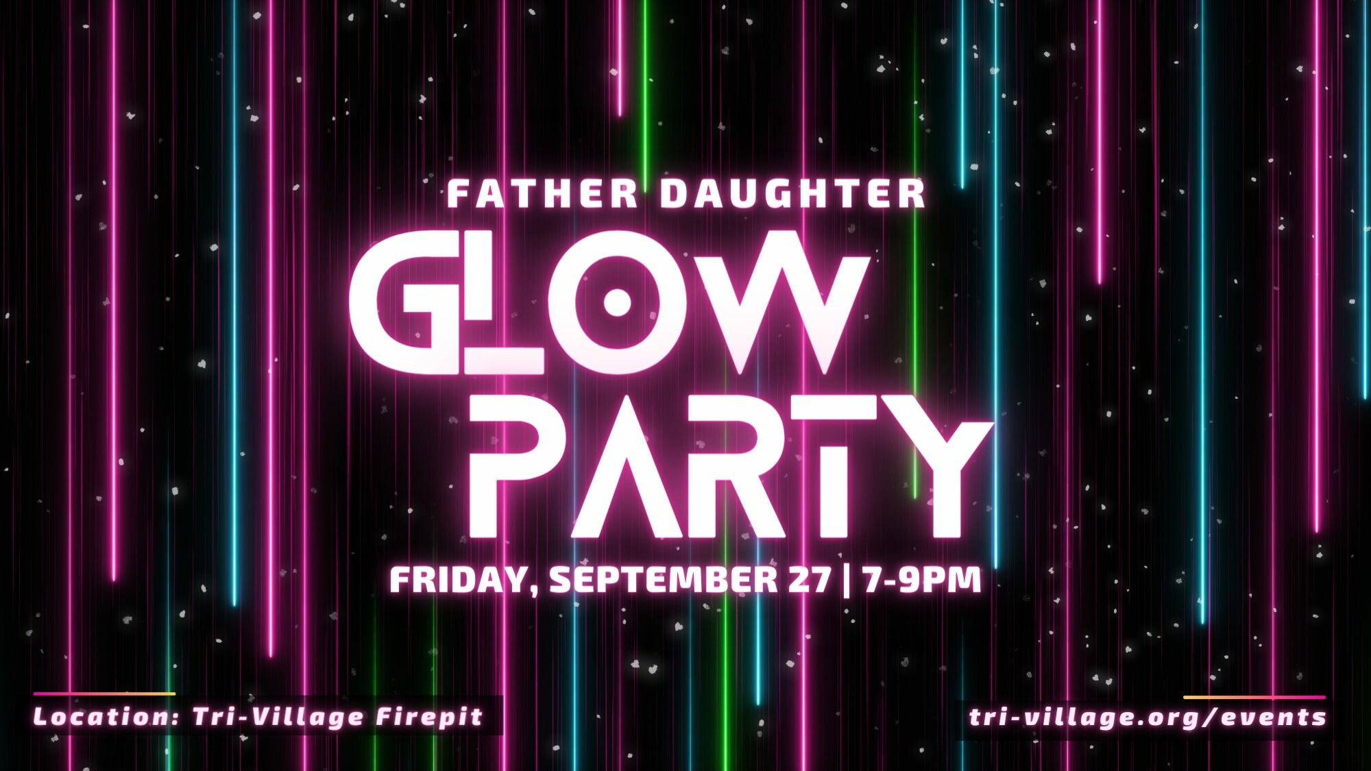 Father Daughter Glow Party