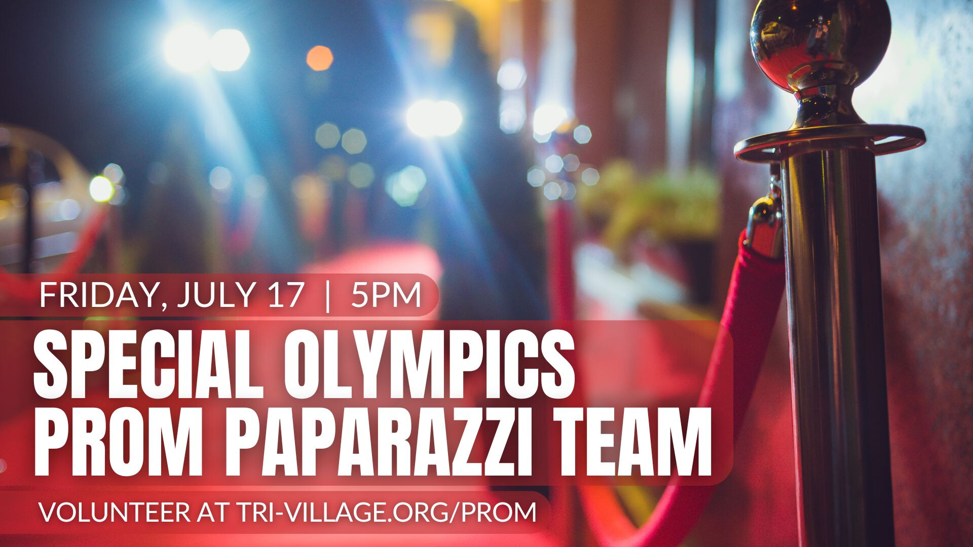 Special Olympics Prom Paparazzi Team