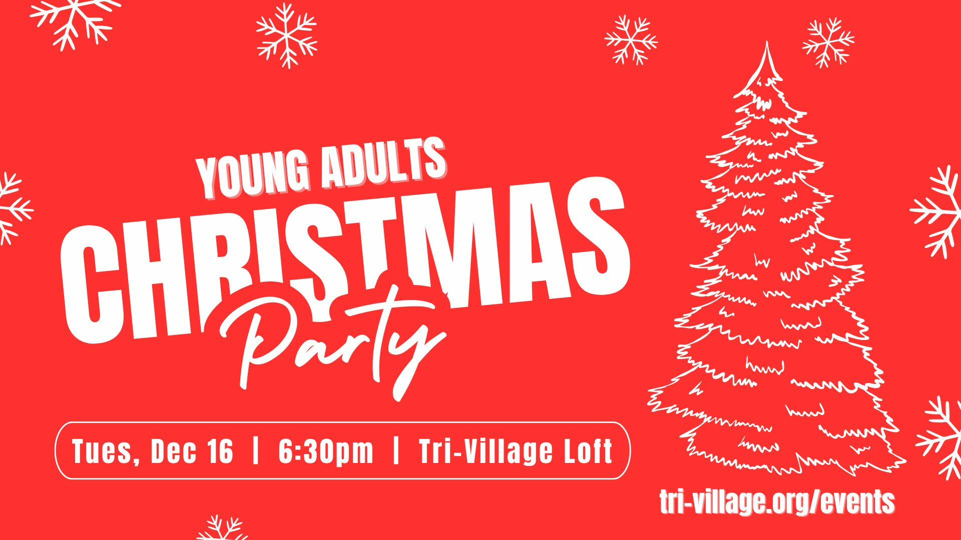 Young Adult Christmas Party