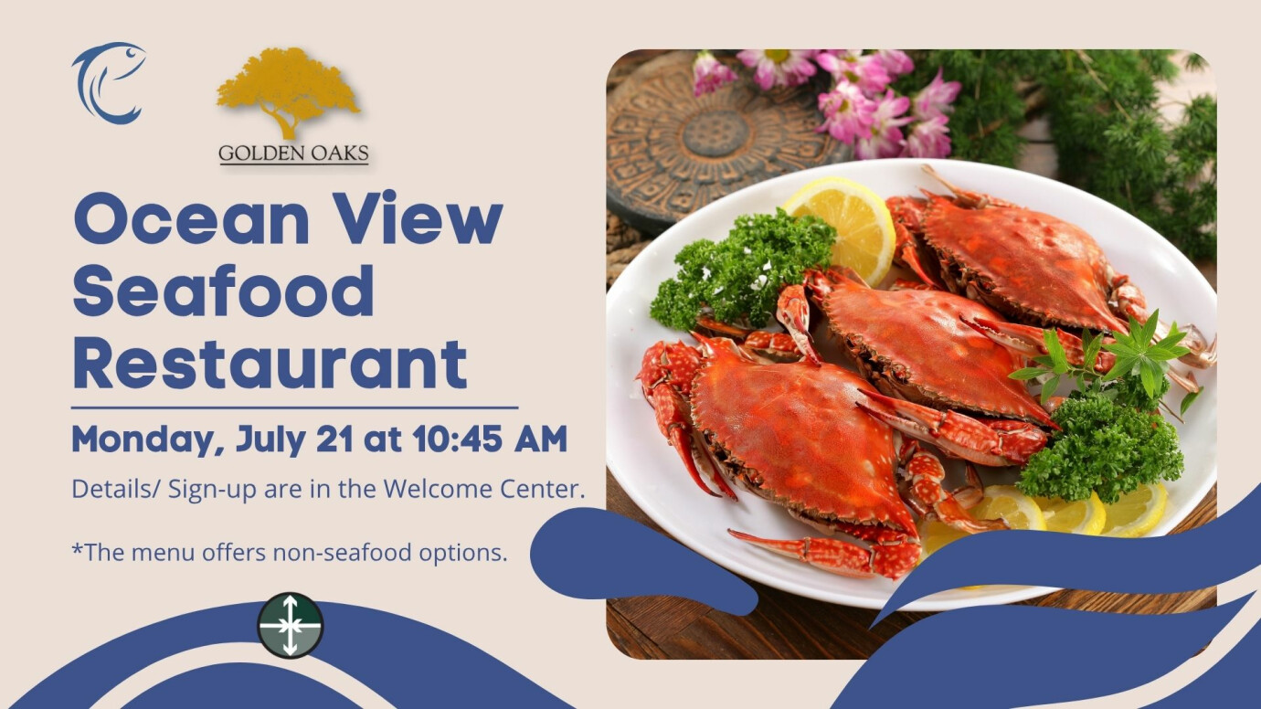 Golden Oaks- Ocean View Seafood Restaurant