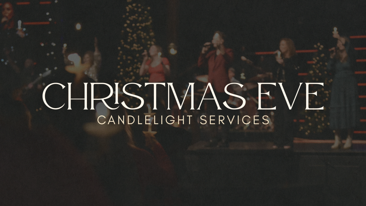 Candlelight Christmas Eve services