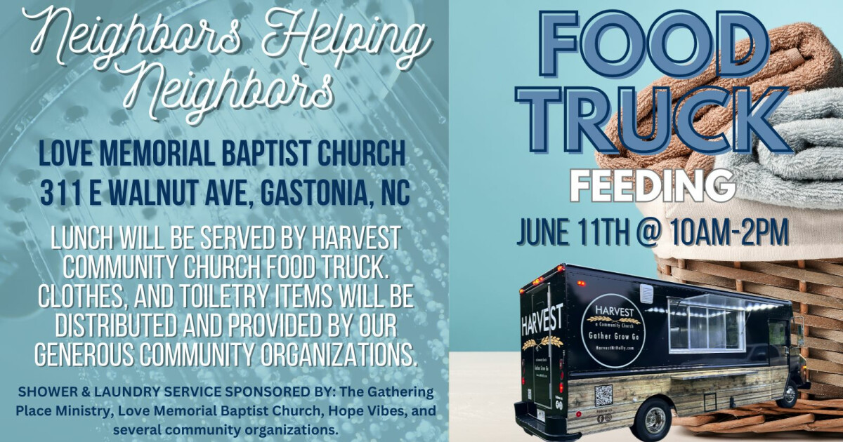 Food Truck ministry - Neighbors Helping Neighbors. | Harvest Church ...