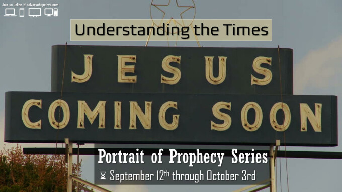 Portrait of Prophecy - Understanding the Times - Part I - Be Aware