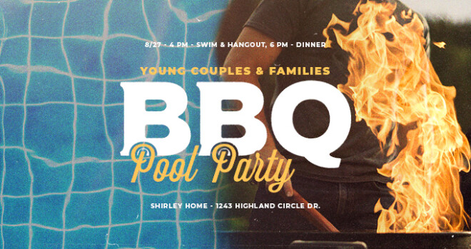 Young Couples Pool Party & BBQ