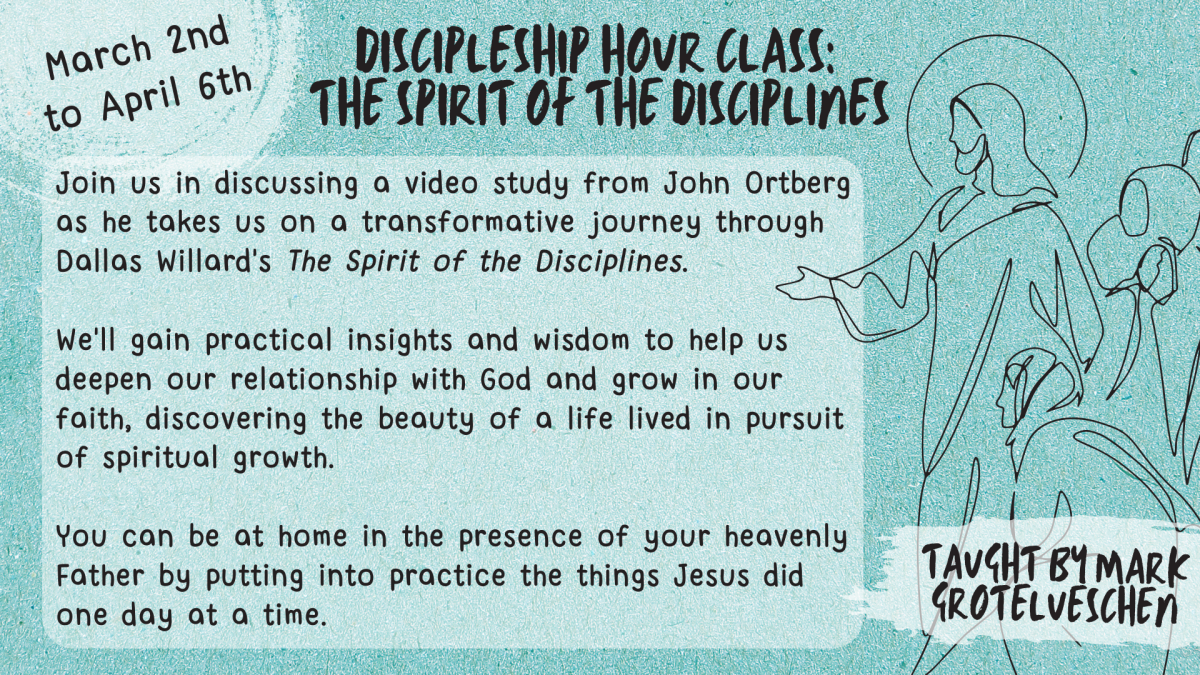 Discipleship Hour // March & April 2025