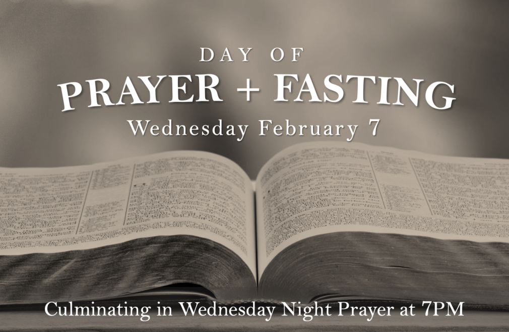 Day Of Prayer & Fasting