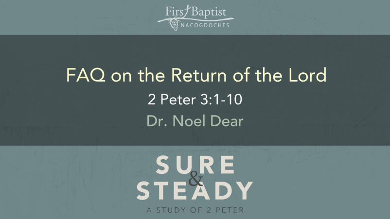FAQ on the Return of the Lord