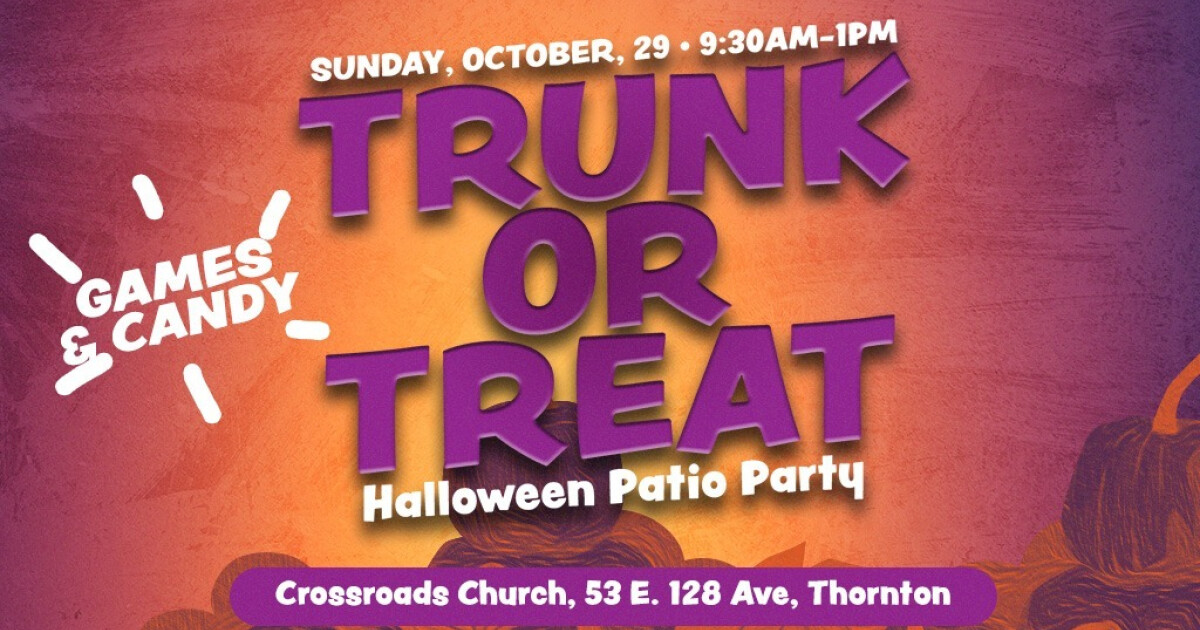 Trunk or Treat Halloween Crossroads Church Colorado