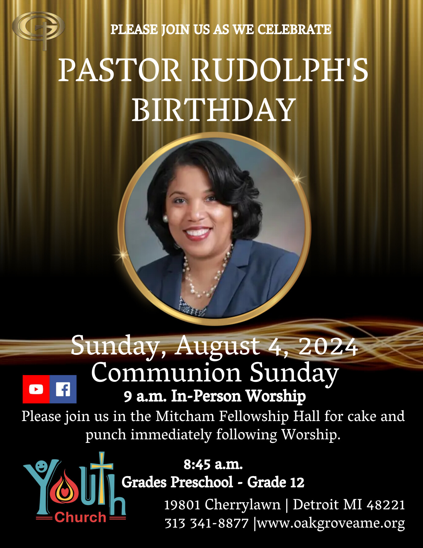 Communion Sunday Worship, August 4, 2024