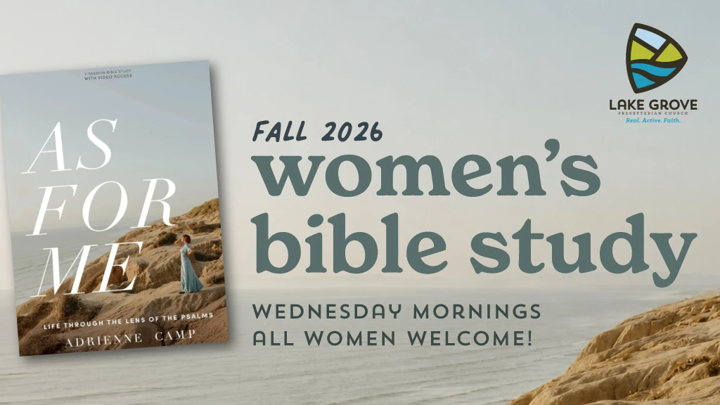 Fall 2026 Women's Bible Study - Wednesday Mornings