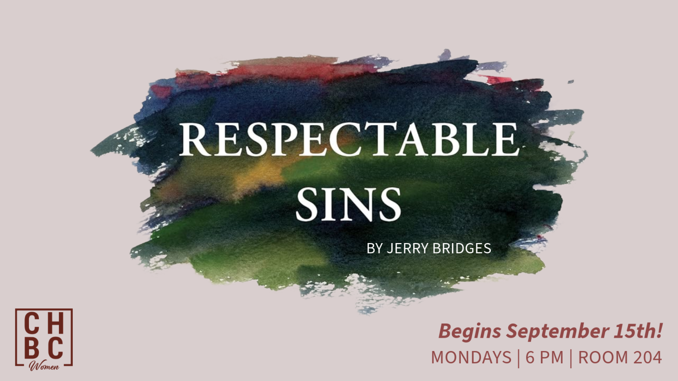Women's Bible Study - Respectable Sins