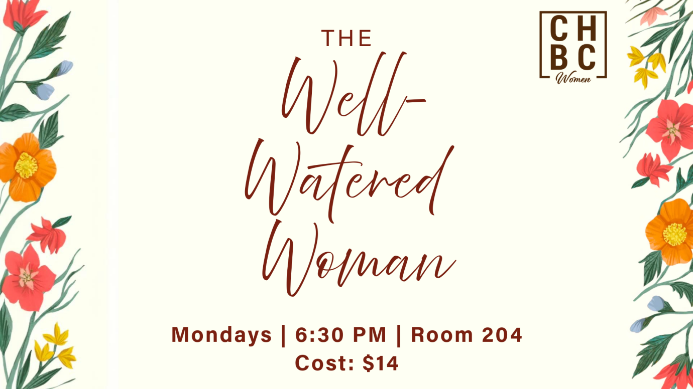 The Well-Watered Woman Bible Study