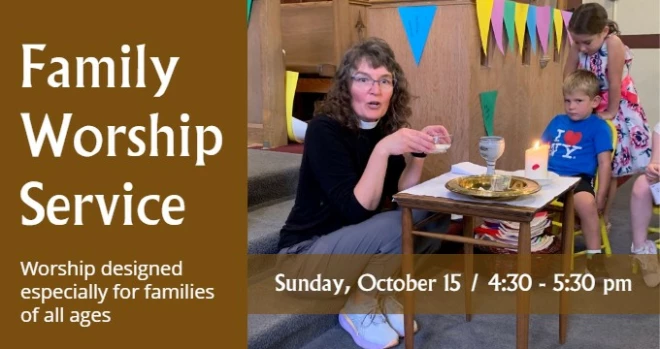 Family Worship 4:30 - 5:30 pm