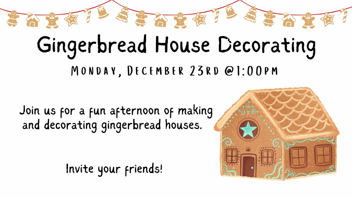 Gingerbread House Decorating Party